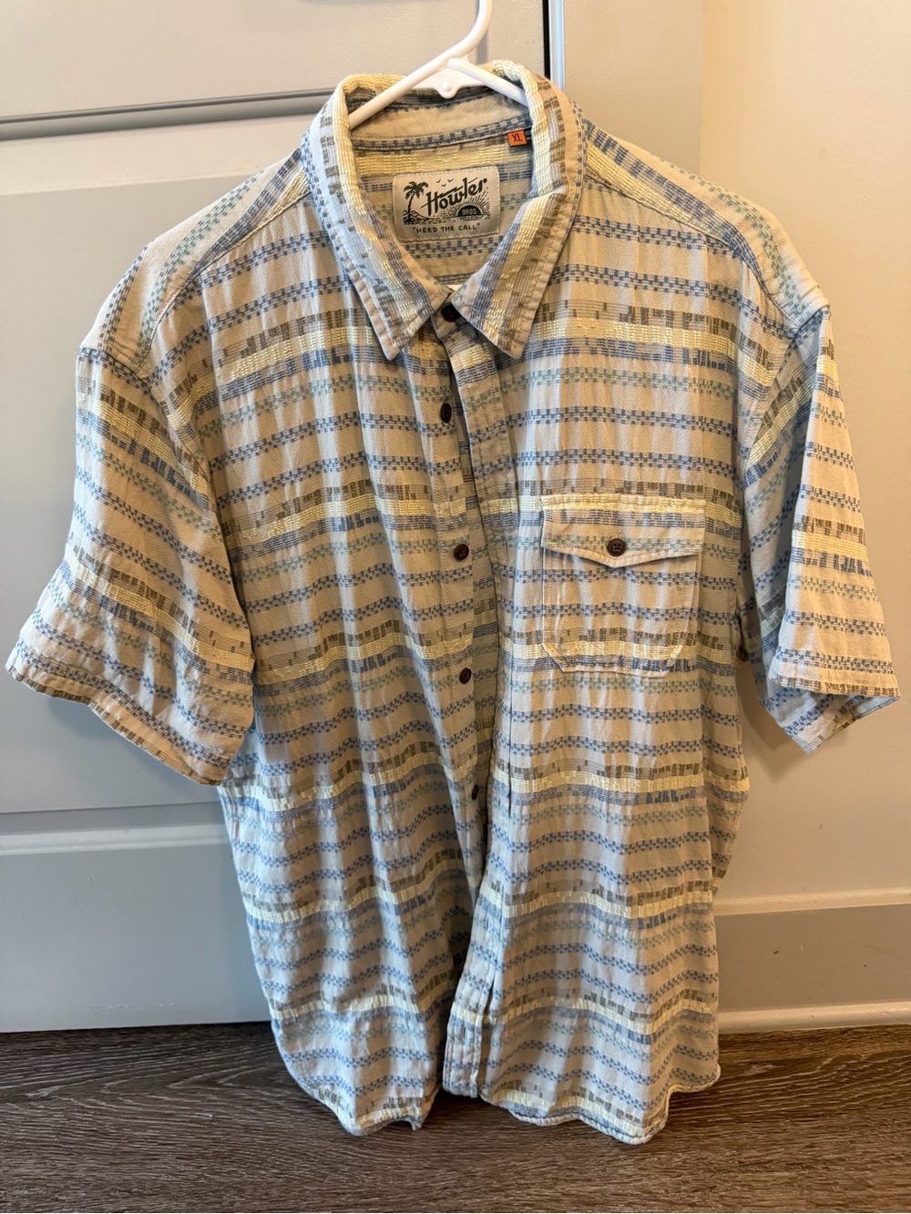 Howler Brothers Short Sleeve Button-Up Shirt XL